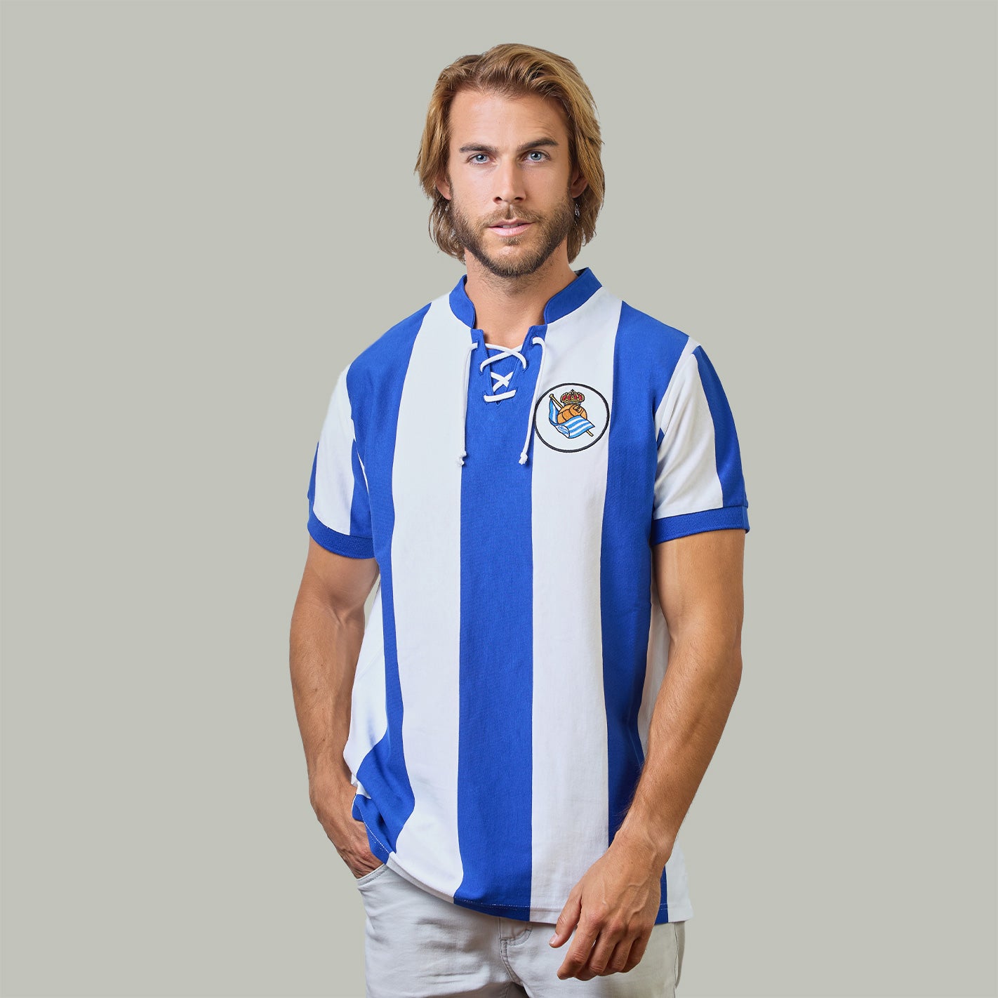 Camiseta retro Real Sociedad